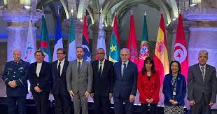 Ministres de la Défense des pays membres de l’Initiative « 5+5 », à Lisbonne
