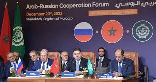 Sixième édition du Forum de coopération Russie- Monde arabe, à Marrakech